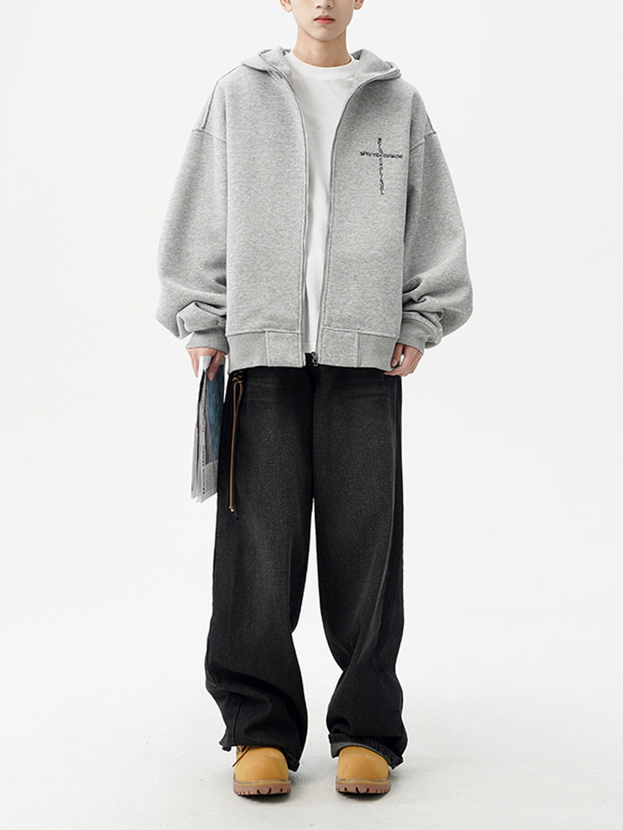 Specter Eared Zip Hoodie