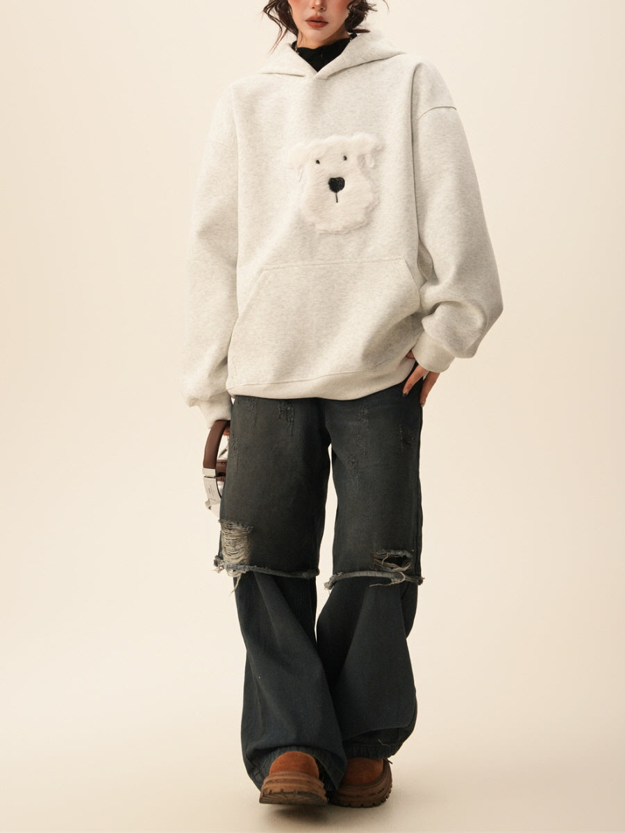 Cute Puppy Graphic Hoodie