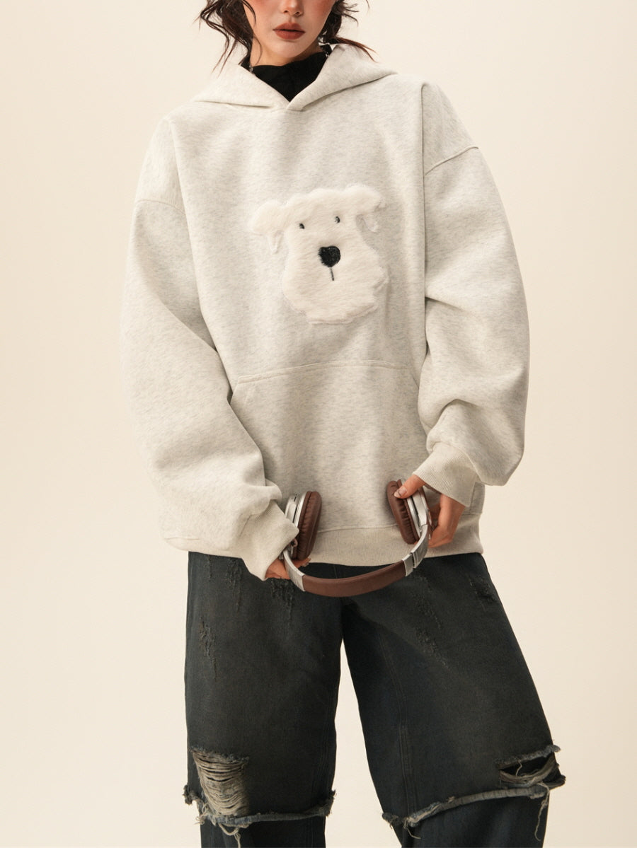 Cute Puppy Graphic Hoodie