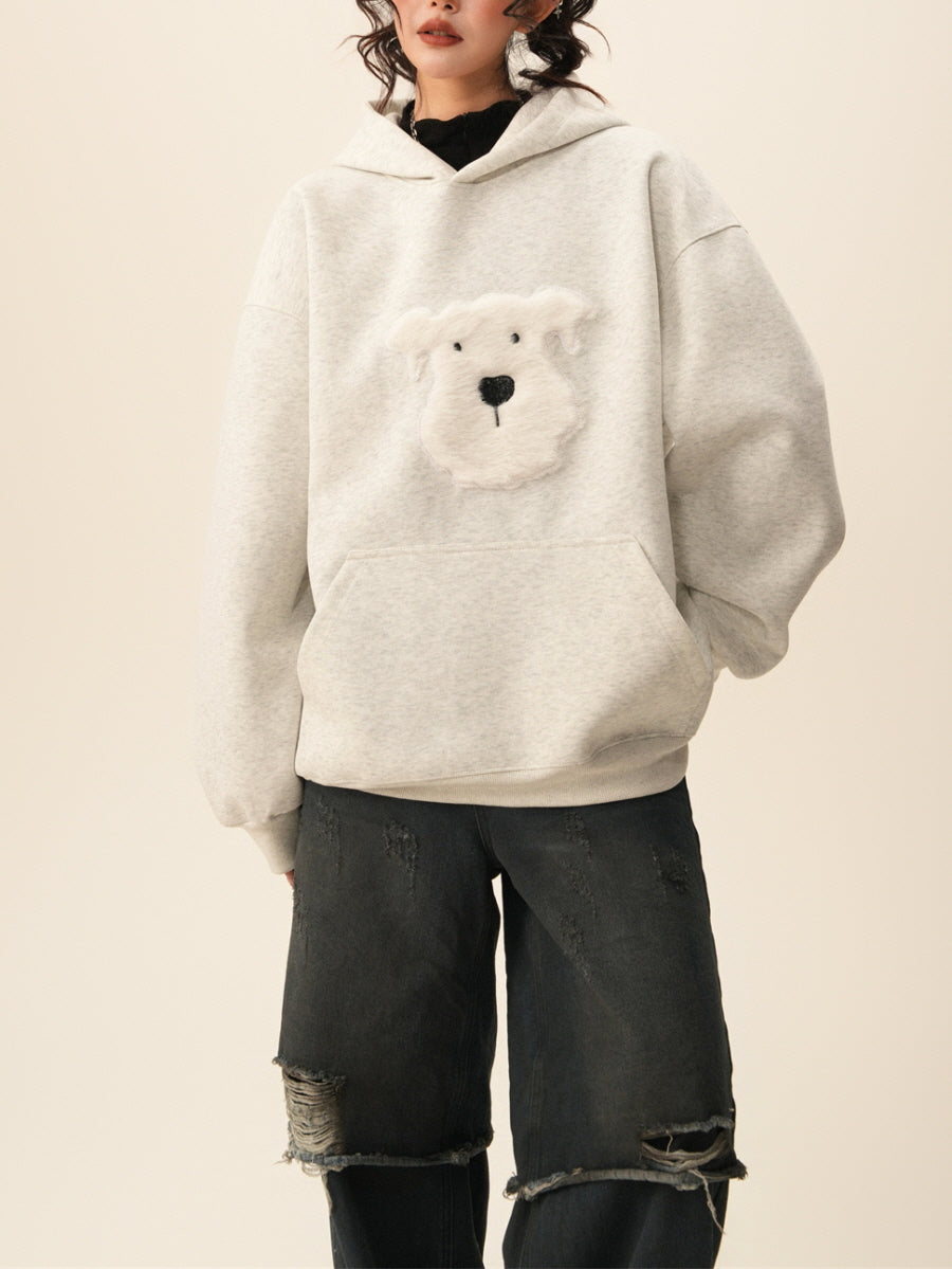 Cute Puppy Graphic Hoodie