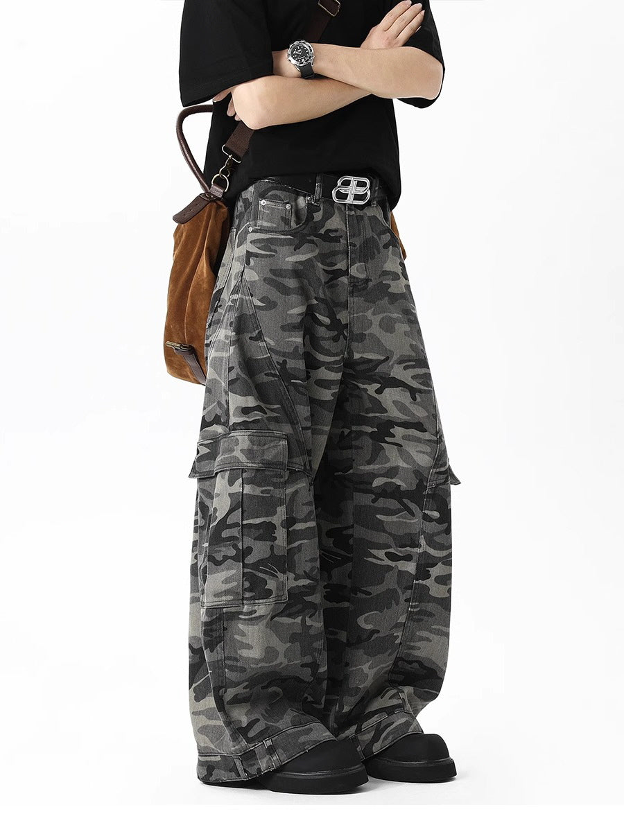 Urban Camo Baggy Cargo Pants