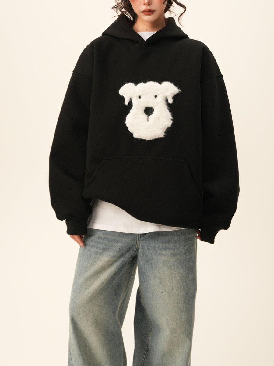 Cute Puppy Graphic Hoodie