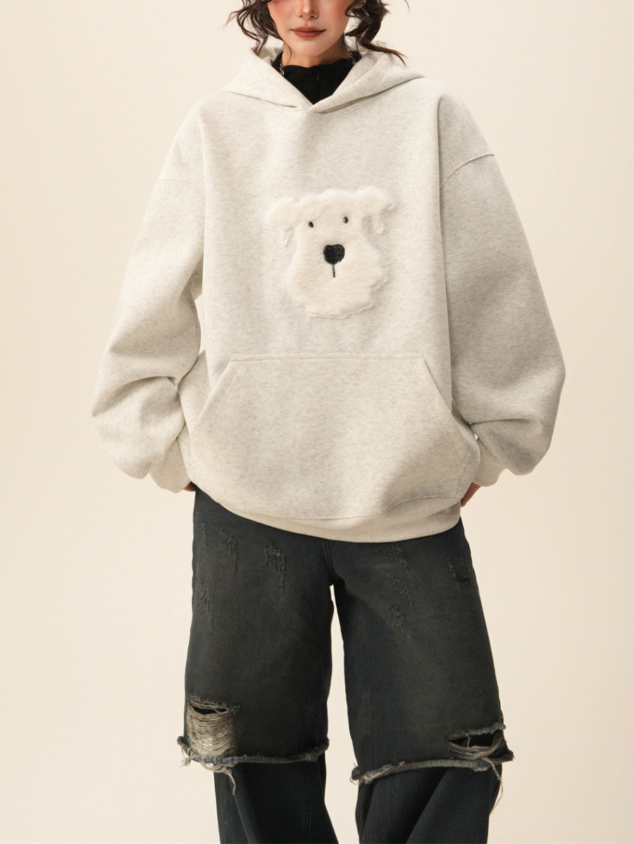 Cute Puppy Graphic Hoodie