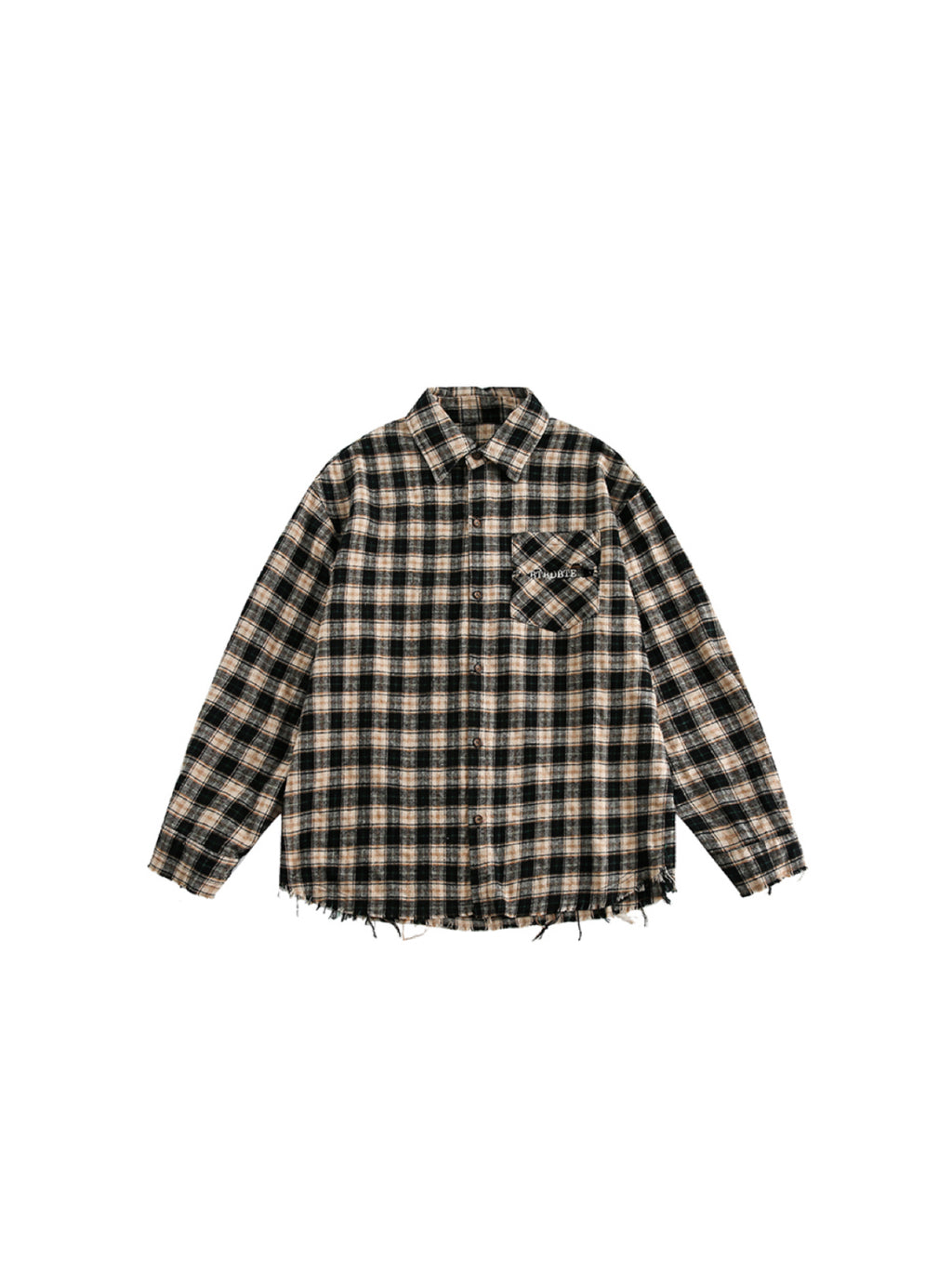 Vintage Oversized Plaid Shirt
